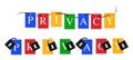 Google privacy colors banner