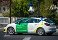 Google Street View car. Royalty Free Stock Photo