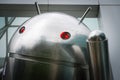 Googleplex - Android metal figure at Google Headquarters