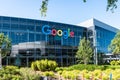 Googleplex - Google Headquarters in California Royalty Free Stock Photo