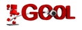 GOOL Royalty Free Stock Photo