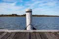 The goolwa wharf located on the fleurieu peninsula south australia on 9th june 2020 Royalty Free Stock Photo