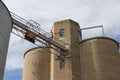Silos at the disused Goornong railway station are used by company ISH24 to conduct accredited workplace safety training, including