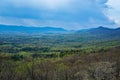 Goose Creek Valley, Porter Mountain and Rain Royalty Free Stock Photo