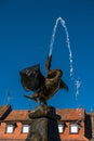 Goose Fountain Royalty Free Stock Photo