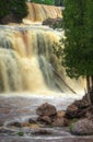 Gooseberry Falls Lower Falls Royalty Free Stock Photo