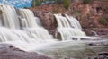 Gooseberry Falls (middle fall) Royalty Free Stock Photo
