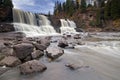 Gooseberry falls, North Shore, Lake Superior, Minnesota, USA Royalty Free Stock Photo