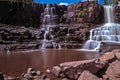 Gooseberry Falls in northern Minnesota Royalty Free Stock Photo