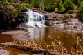 Gooseberry Falls waterfall in Minnesota Royalty Free Stock Photo