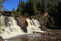 Gooseberry Falls waterfall Minnesota Royalty Free Stock Photo