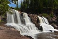 Gooseberry Falls waterfall Gooseberry Falls State Park, Minnesota Royalty Free Stock Photo