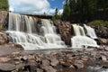 Gooseberry Falls waterfall Gooseberry Falls State Park, Minnesota Royalty Free Stock Photo