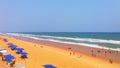 gopalpur sea beach Royalty Free Stock Photo