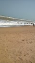 Gopalpur Sea beach odisha india Royalty Free Stock Photo