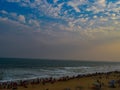 Gopalpur sea side Royalty Free Stock Photo