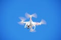 GoPro Quadcopter Drone w Camera Flying Royalty Free Stock Photo