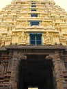 Gopura Gopuram - A Gate in Hindu Temples of Dravidian Style Royalty Free Stock Photo