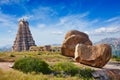 Virupaksha Temple. Hampi, Karnataka, India Royalty Free Stock Photo