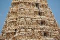 Gopuram (tower) of Hindu temple