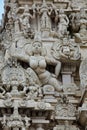 Gopuram (tower) of Hindu temple