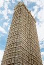 Gopuram tower in the temple of Shiva