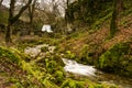 Gordale Beck below Janets Foss Royalty Free Stock Photo