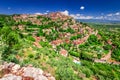 Gordes, hilltop sunny village in Provence in France Royalty Free Stock Photo