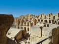 The Gordian Amphitheater in El Jem. Tunisia. View from the arena. Royalty Free Stock Photo