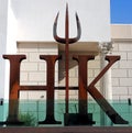 Hells kitchen restaurant symbol in Las Vegas