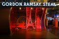 Gordon Ramsey Steak Restaurant Entrance in Las Vegas