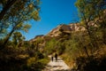 Goreme, Cappadocia, Anatolia, Turkey: Rock formation at the end of the Zemi valley between Gereme and Uchisar