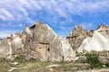 Goreme national park. Volcanic rock landscape, Cappadocia, Turkey Royalty Free Stock Photo