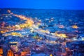 Goreme night cityscape Royalty Free Stock Photo