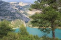 gorge du verdon, View on the rocks of the Gorge du Verdon in Provence, France