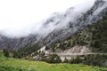 Gorge Dugoba, Kyrgyzstan, abandoned climbing base