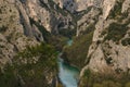 Gorge of Furlo in Italy Royalty Free Stock Photo