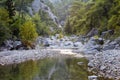 Gorge Goynuk Canyon Park at Turkey Antalya Royalty Free Stock Photo