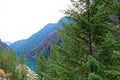 Gorge Lake, North Cascades National Park Royalty Free Stock Photo