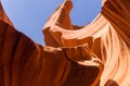 Gorge of the Lower Canyon Antelope and clear sky