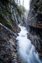 Gorge at Wimbach in Bavarias Berchtesgaden Nationalpark