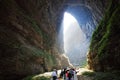 gorge in wulong, chongqing, china Royalty Free Stock Photo
