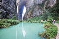 gorge in wulong, chongqing, china Royalty Free Stock Photo