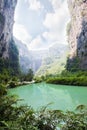 gorge in wulong, chongqing, china