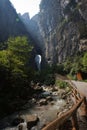 gorge in wulong, chongqing, china