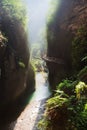 gorge in wulong, chongqing, china