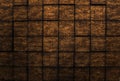 Amazing detailed closeup view of dark bronze color interior wall luxury background