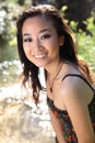 Gorgeous asian/chinese girl smiling