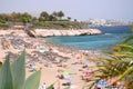 Gorgeous azure sandy Playa del Duque in Costa Adeje on Tenerife