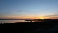 Sunset over Poole Quay